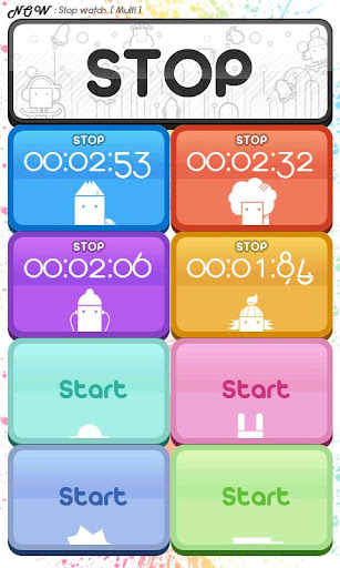 【免費工具App】Z01 StopWatch NOW(멀티 스톱와치)-APP點子