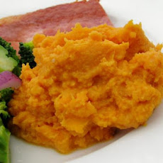 Easy Maple Mashed Sweet Potatoes