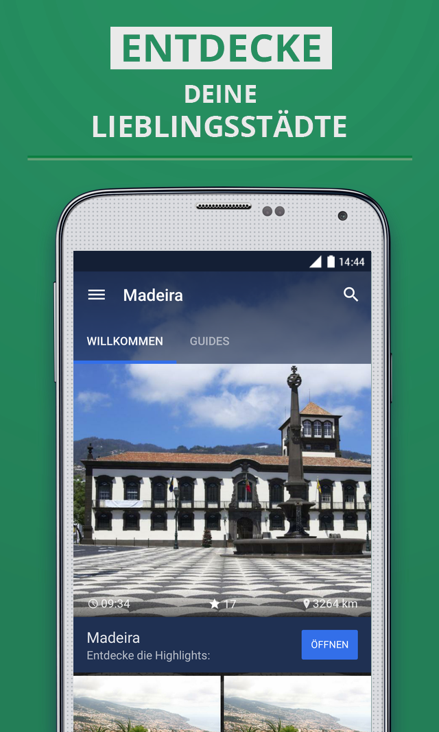 Android application Madeira Premium Guide screenshort
