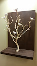 Birds in Tree Sculpture