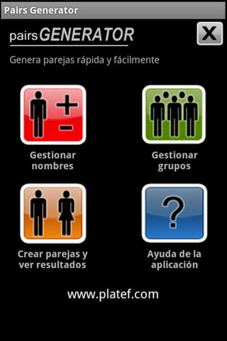 Generador de Parejas