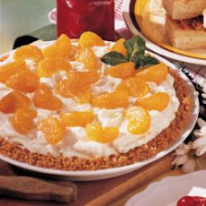 Easy Mandarin Orange Cheesecake