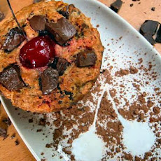 Chocolate Cherry Cordial Muffins