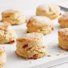 Candied Orange and Golden Raisin Scones