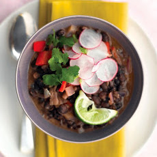 Cuban Black-Bean Stew with Rice