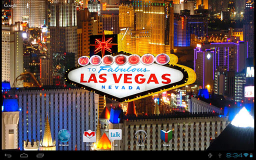 Vegas Slots Live 3D Wallpaper