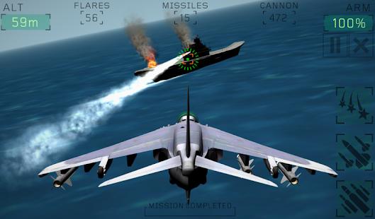 How to install Harrier Jet Strike 1.08 unlimited apk for pc