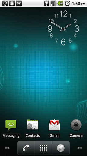 oneFoot's Clock Widget