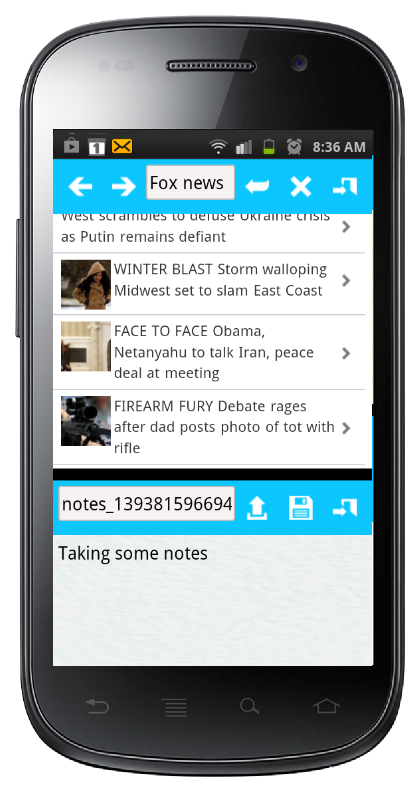 Android application Multi Screen Split Full screenshort