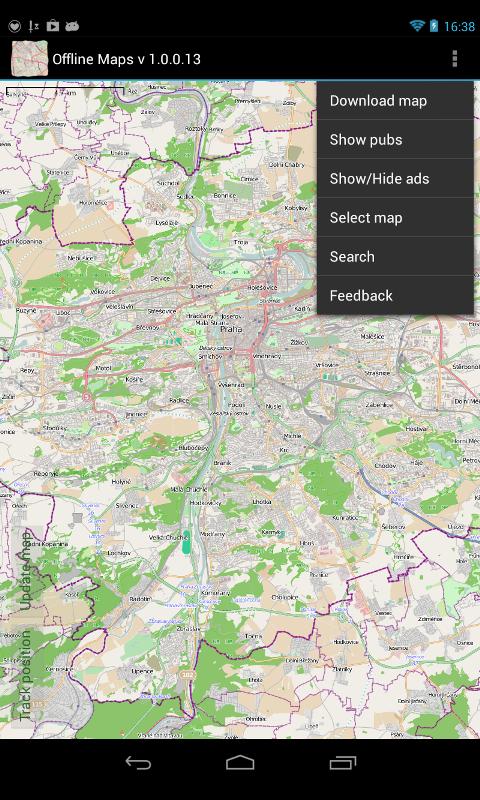 Android application Offline Maps screenshort