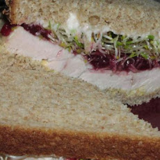Turkey and Cranberry Sandwich