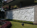 Stone Murals Garden Lobby Shangrilla