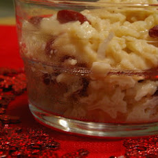 Cardamom Cranberry Rice Pudding