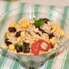 Black Bean-Orzo Salad