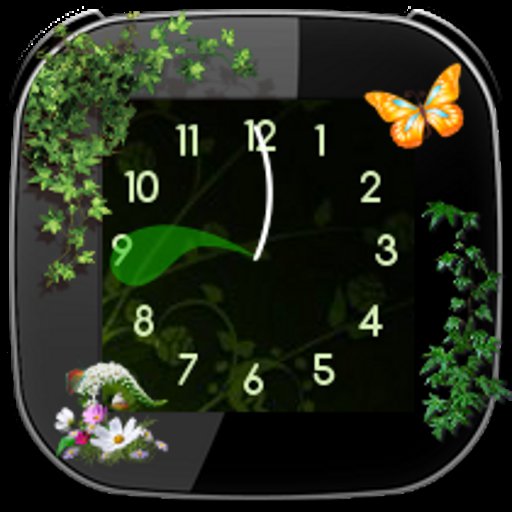 Nature v2 Clock widget LOGO-APP點子