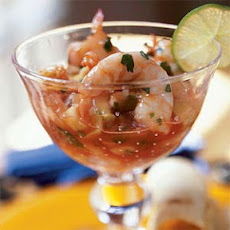 Ceviche de Camaron (Shrimp Ceviche Cocktail)