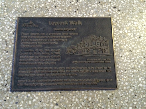 Laycock Walk Plaque