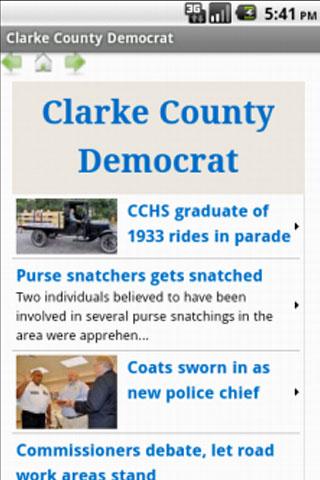 Clarke County Democrat