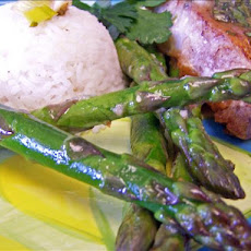 Asparagus With Lemon Curd