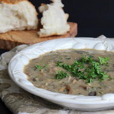 Creamless Cream of Mushroom Soup