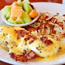 Double-Cheese Eggs Benedict
