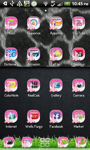 【免費個人化App】THEME - Hot Pink Giraffe-APP點子