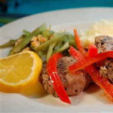 Portuguese Pork with Red Peppers
