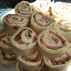 Horseradish Beef Roll ups