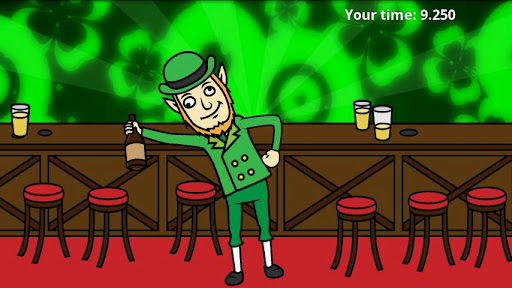 St Patrick's Day: Drunk Lep