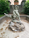 Girl with a Swan Fountain