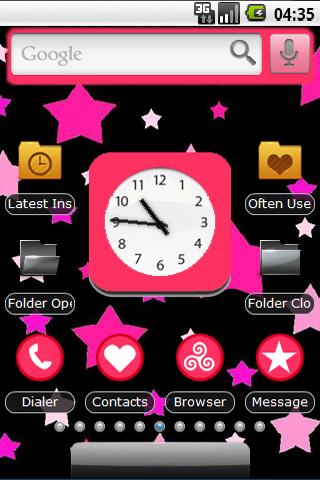 Pink Star Theme