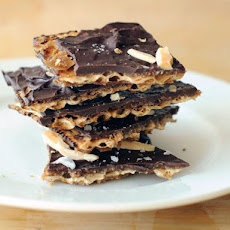 Matzo Toffee With Almonds
