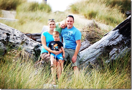 beach family pic