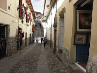 This is San Blas, the arts district.