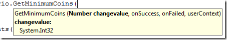Javascript Intellisense
