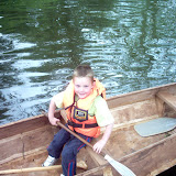 Launch of Van Den Broek canoe, May 2006