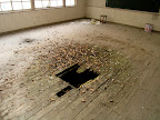 Trapdoor in a classroom