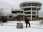 Yours truly about to enter the museum