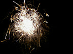 white hot fireworks