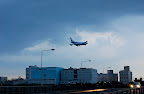 Incoming plane to Haneda Airport 02