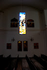 The stained glass was all un-broken