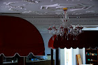 This chandelier reminds me of birthday cake for some reason