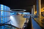 The architecture of The National Art Center, Tokyo was impressive.
