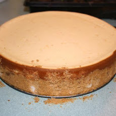 Chocolate Topped Orange Cheesecake