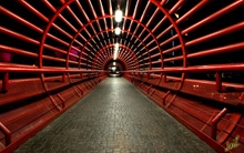 Tunnel-of-Red-Pipes