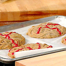 Brain Cookies with Blood Glaze