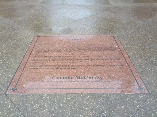 Cormac McCarthy - 1951 Plaque
