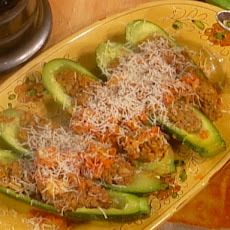 Zucchini Ripieno di Fegatini (Stuffed Zucchini)