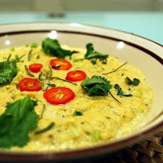 Salmon Cutlets in Indian Creamy Sauce