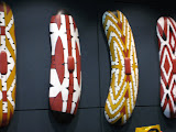 Aboriginal art in Brisbane airport